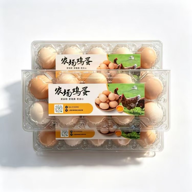 上海农工现代奉贤农场鸡蛋30枚